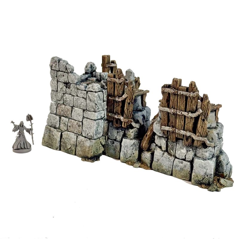 Jagerholm Ruined Wall Tower with Wall