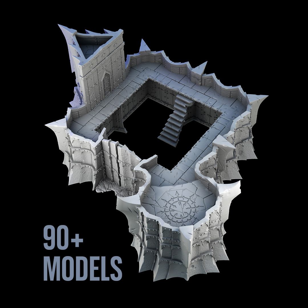 Chaos Citadel Fortress STL Files