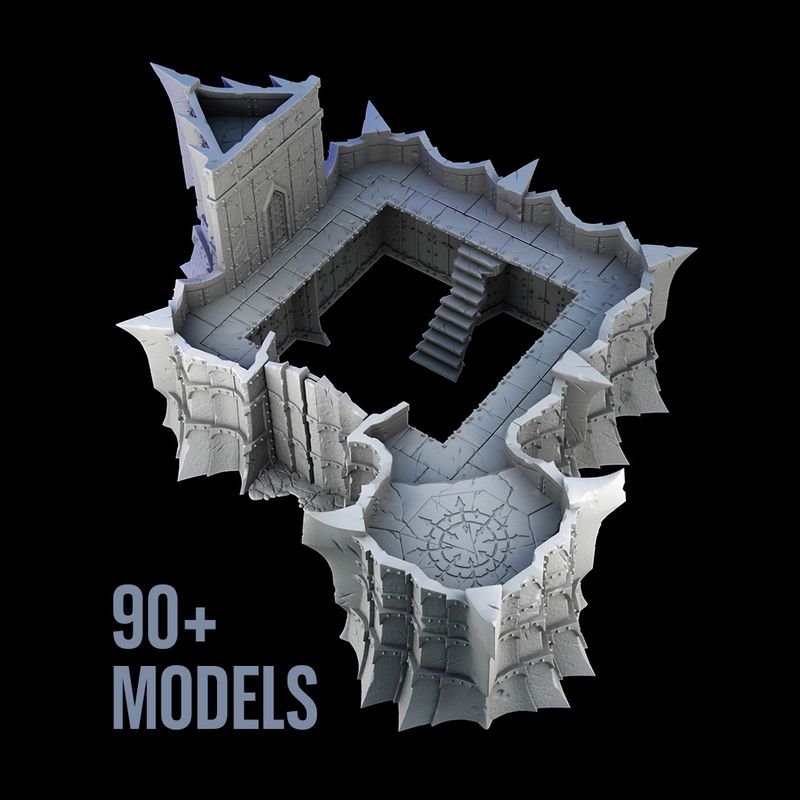 Chaos Citadel Fortress STL Files