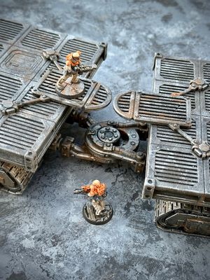 Mk1 Land Crawler Hitch Set