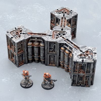 Firebase Bulkhead Fuel Storage Section