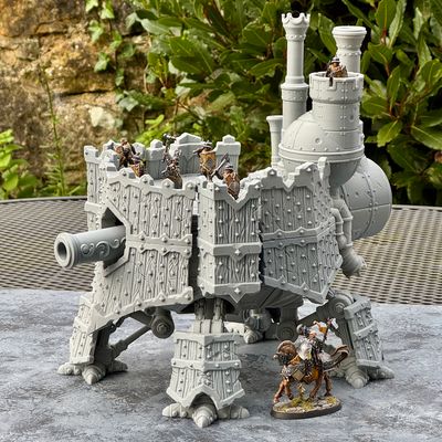 Steamfort with Timber Armour - 28mm