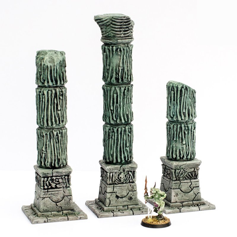 Necrosian Temple Large Pillars