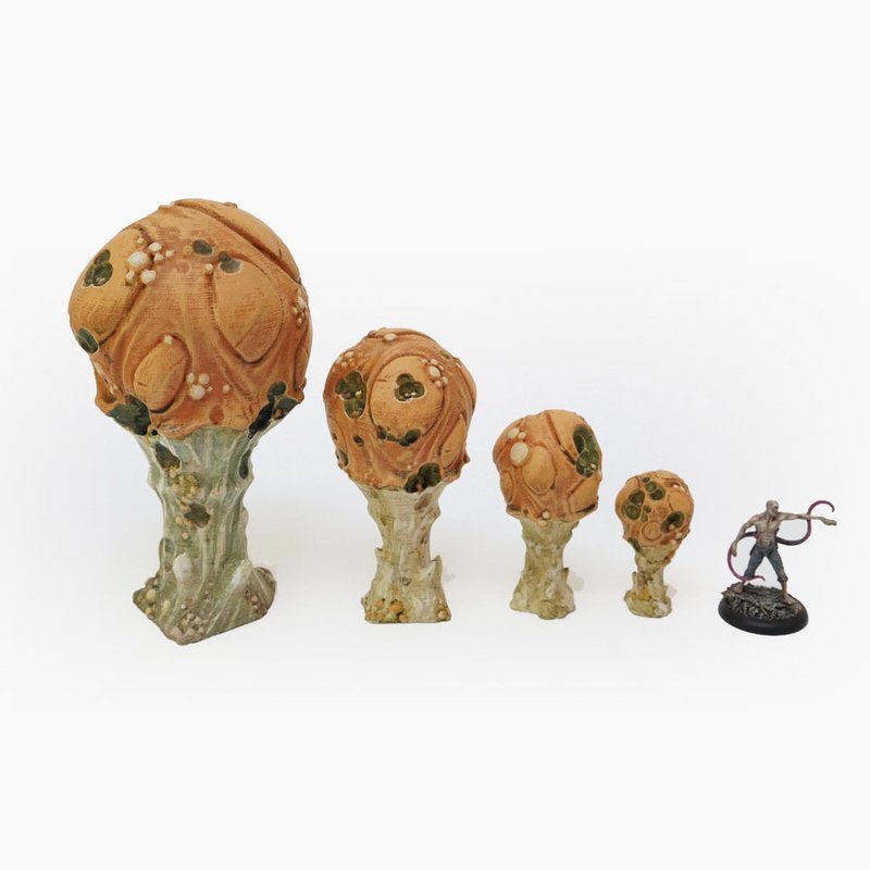 Doomcap Rot Sporeballs, set of 4