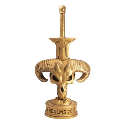 Horned Skull Trophy