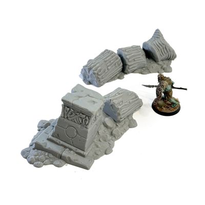 Necrosian Large Fallen Pillar