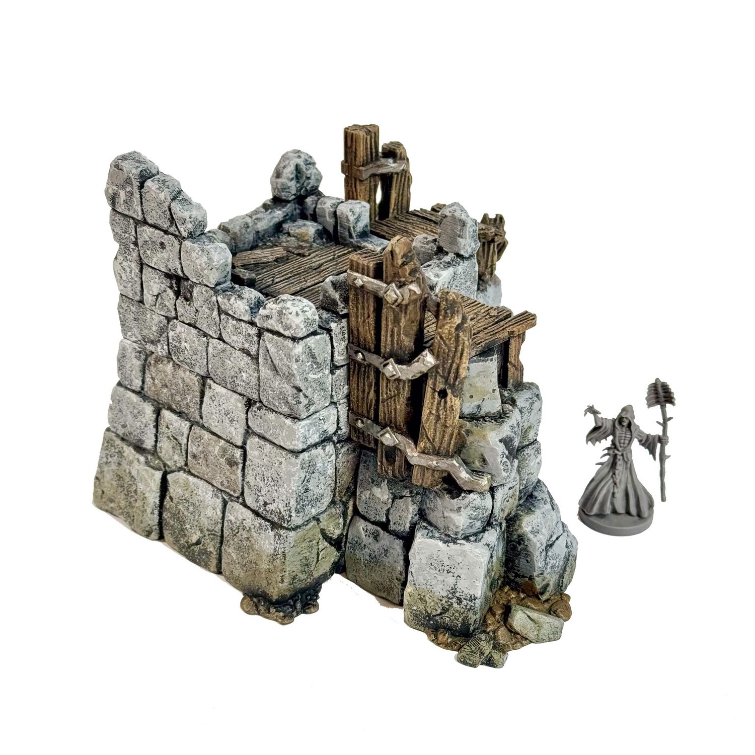 Ruined Corner Wall Tower