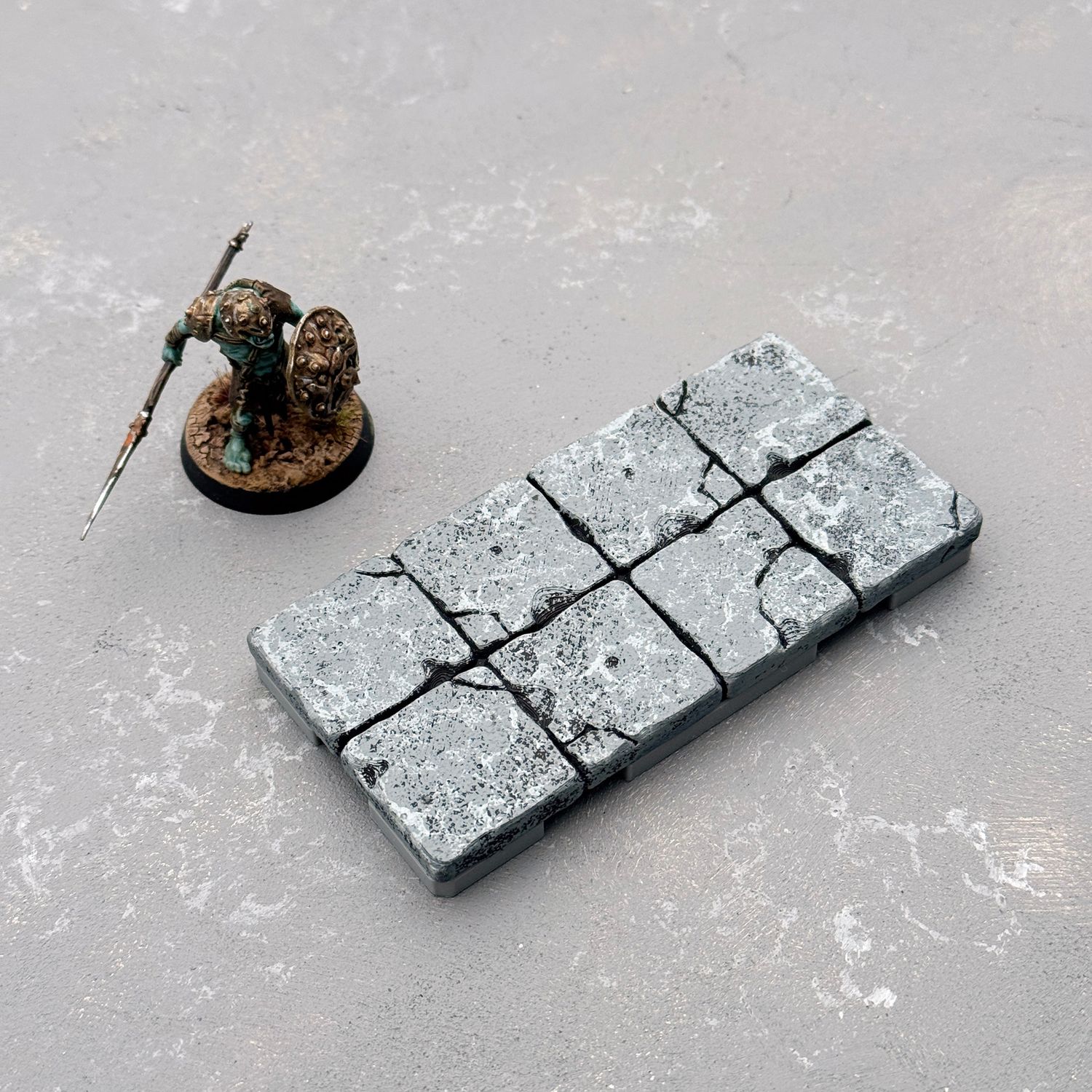 Necrosian Crypt 4" Corridor Floor