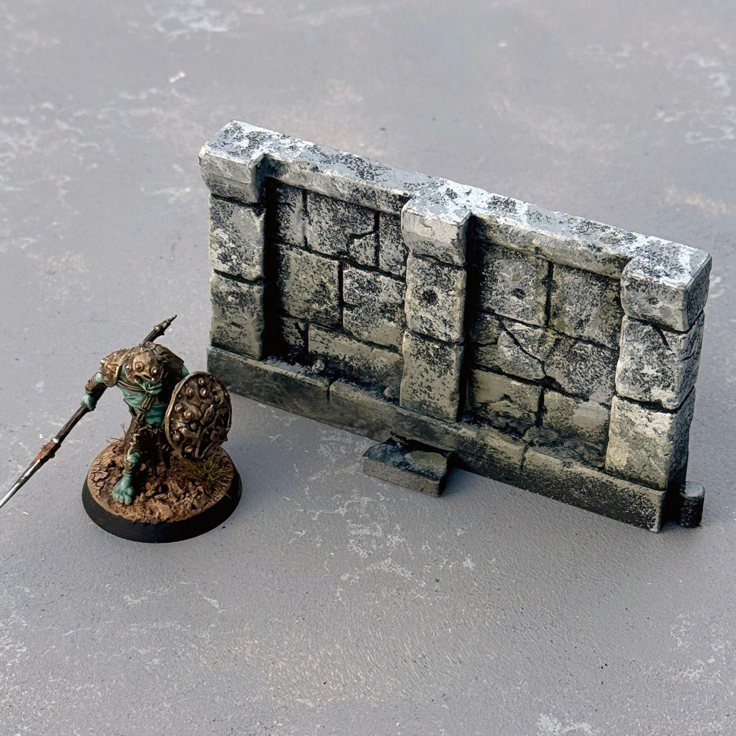 Necrosian Crypt 4 Inch Wall