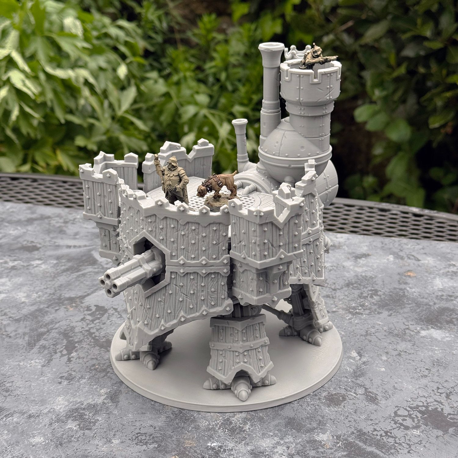 Patrol Fort w 160mm Base  - STL Files