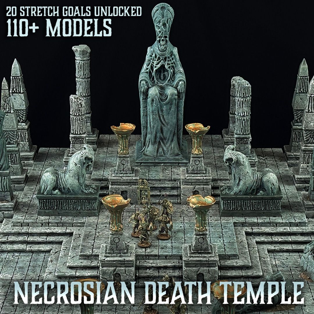 Necrosian Death Temple Merchant License STL files