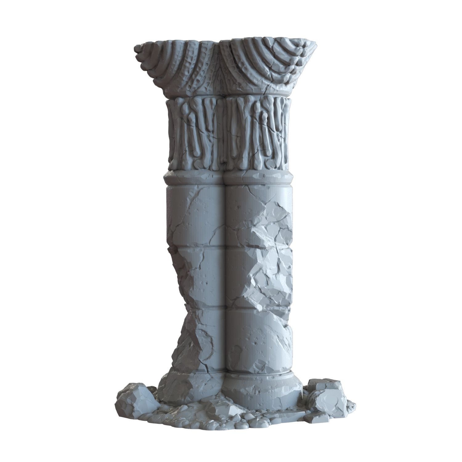 Titan Pillar Damaged