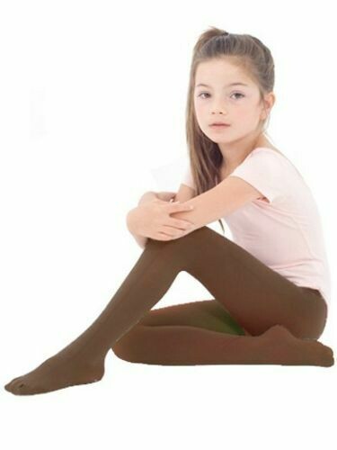 Girls SuperSoft  Cotton Rich Tights  School Dance Ballet Top Quality Tights