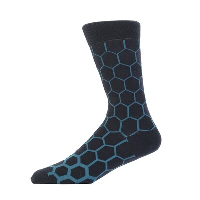 Graduated Hexagon Organic Cotton