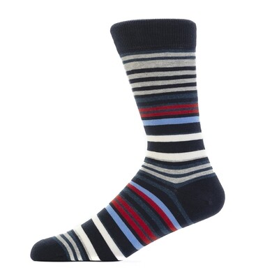 Multi Stripe Organic Cotton