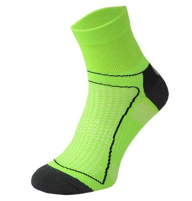 Green and Black Cycling Socks