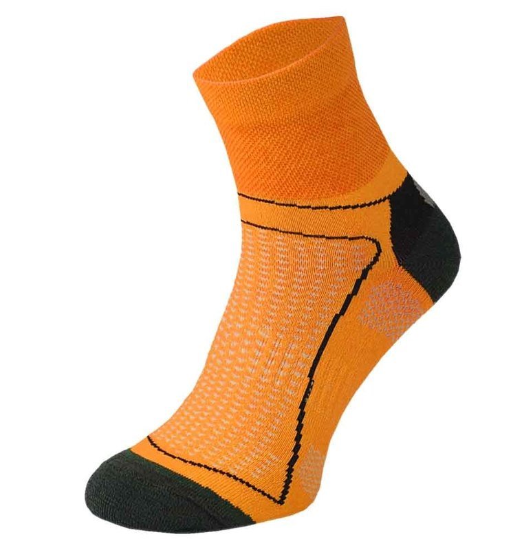 Orange Cycling Socks