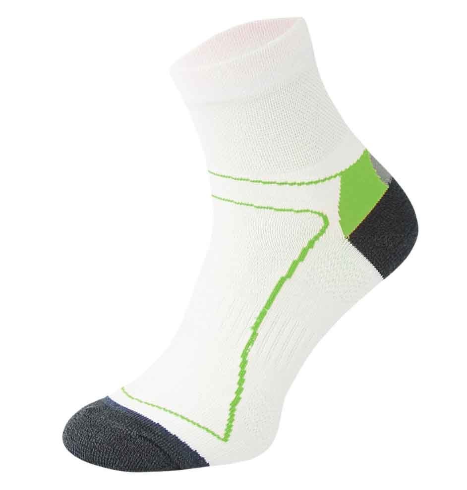White and Green Cycling Socks White and Green Cycling Socks