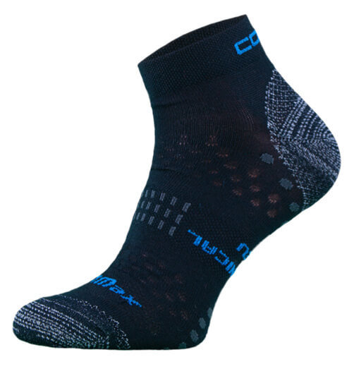 Black Coolmax Performance Running Socks Black Coolmax Performance Running Socks
