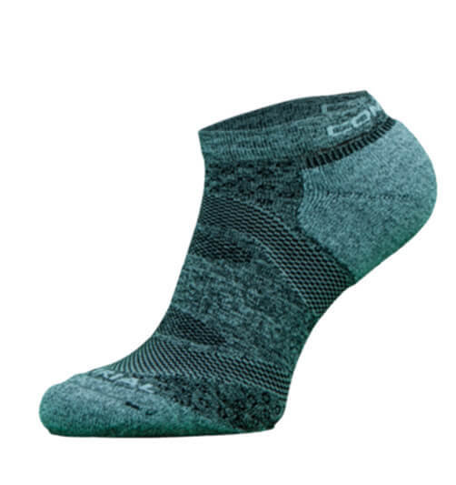 Blue and Grey Trail Run Performance Socks Blue and Grey Trail Run Performance Socks
