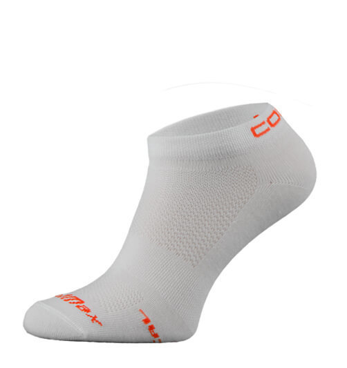 White Ultra Coolmax Running Socks