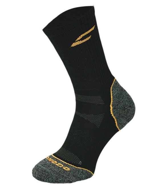 Black and Orange Trekking Performance Socks