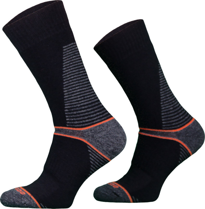 Black CLIMACONTROL Performance Hiking Socks