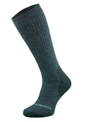 Dark Grey Heavyweight Alpaca Merino Wool Hiking Socks