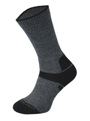 Grey Midweight Trekking Socks