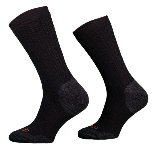 Heavy Black Merino Wool Walking Socks Heavy Black Merino Wool Walking Socks
