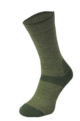 Khaki Midweight Trekking Socks