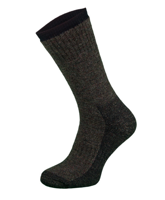Khaki Merino Wool Trekking Socks