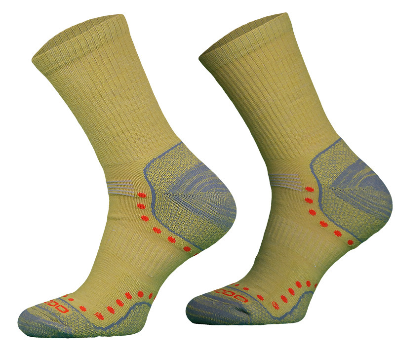 Mustard Yellow Lightweight Alpaca Merino Wool Hiking Socks Mustard Yellow Lightweight Alpaca Merino Wool Hiking Socks