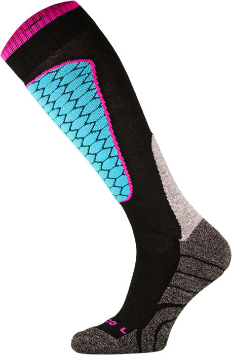 Black and Blue Performance Ski Socks