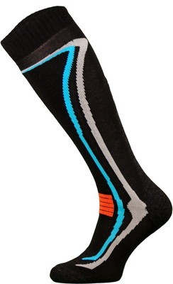 Black Climacontrol Performance Ski Socks