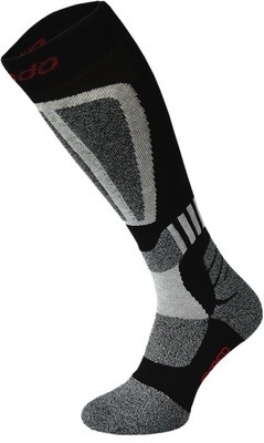 Grey and Black Ski Socks