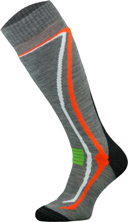 Grey Climacontrol Performance Ski Socks