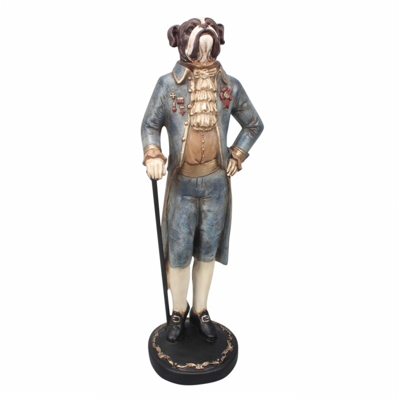 statuette bouledogue 64 cm