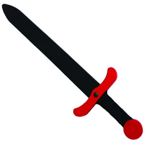 Epée mousse rouge / noir