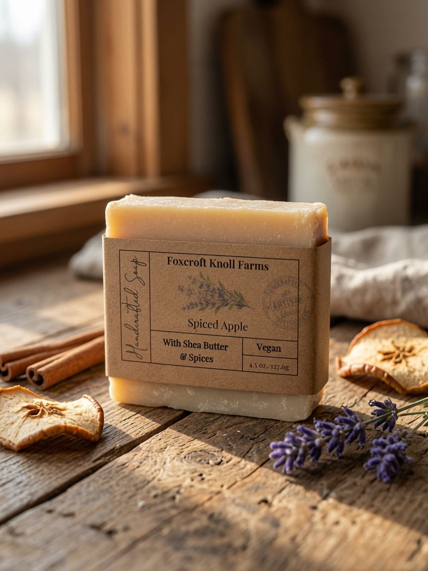 Spiced Apple Handmade Soap