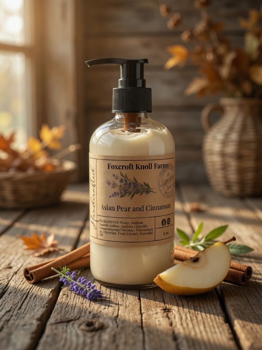 Asian Pear and Cinnamon Lotion