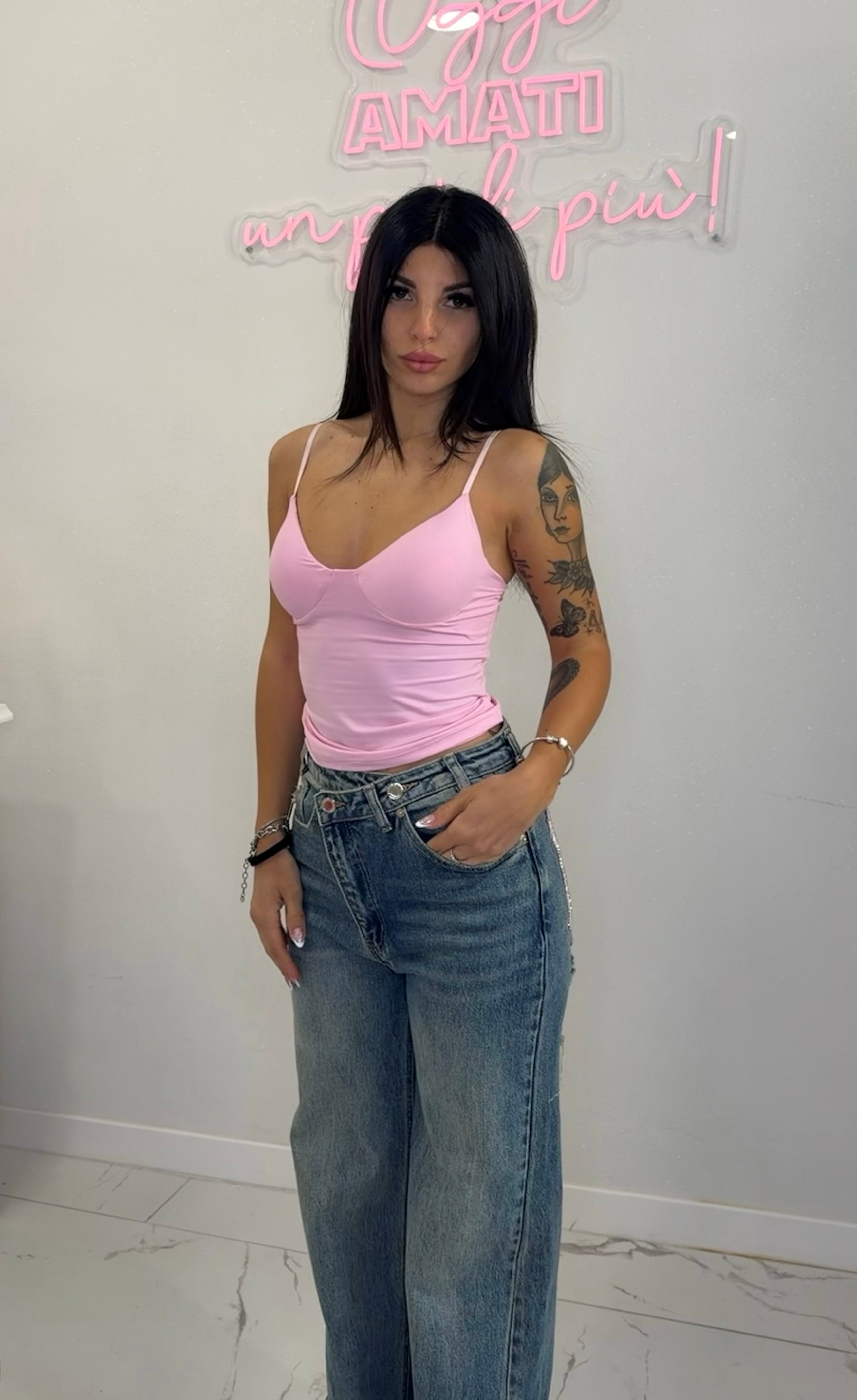 JEANS BARBIE ROSA