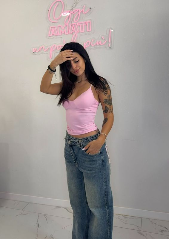 JEANS BARBIE ROSA