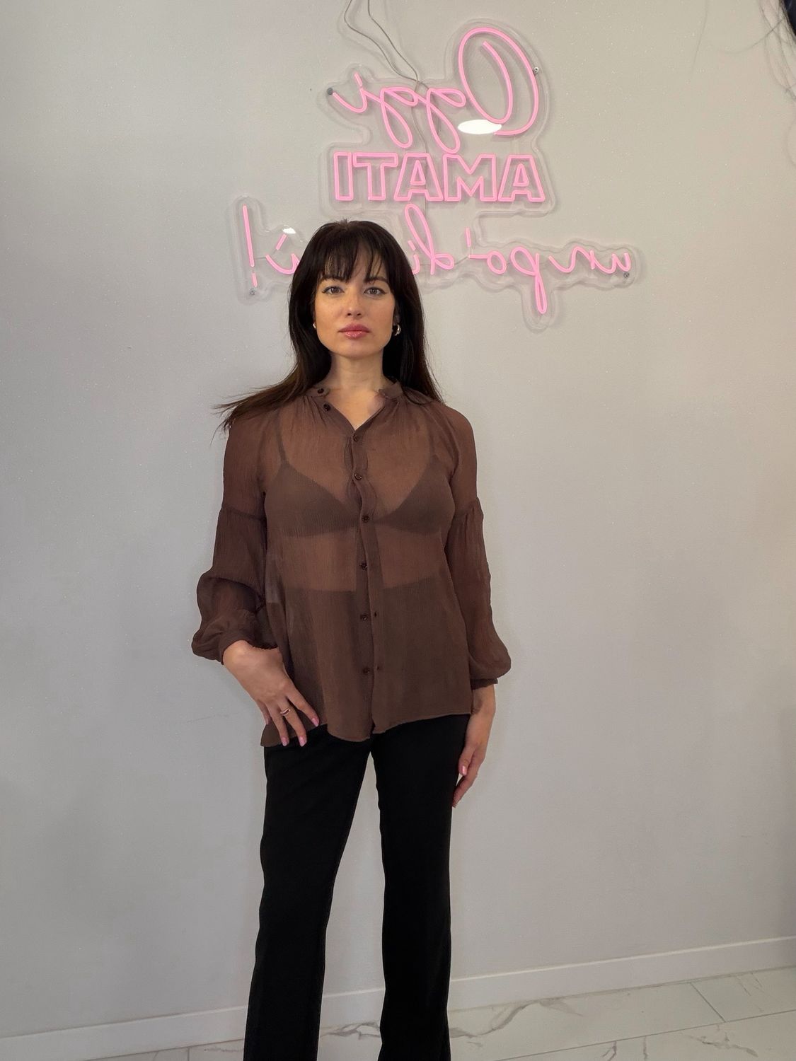Camicia Moka