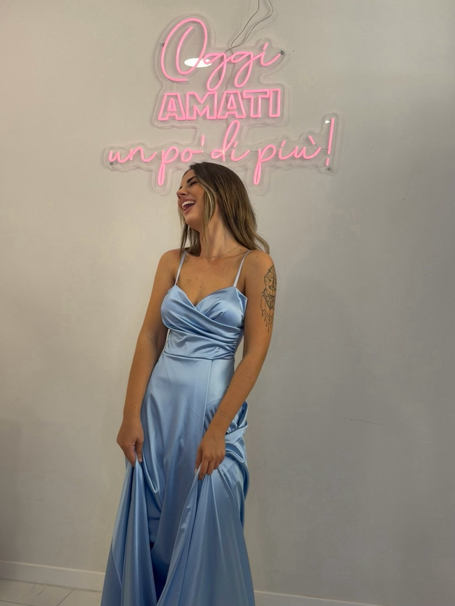 Abito Princess AZZURRO