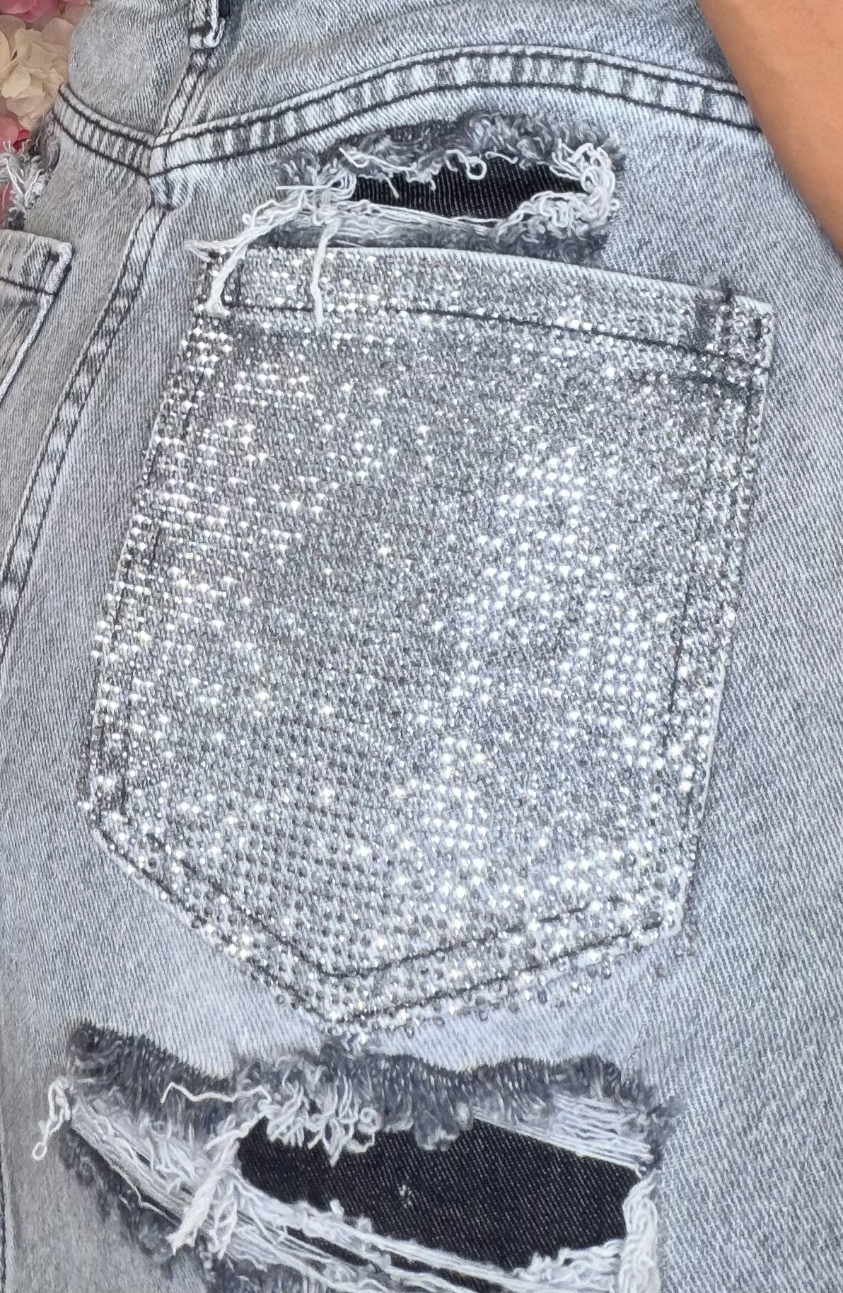 Gonna strass