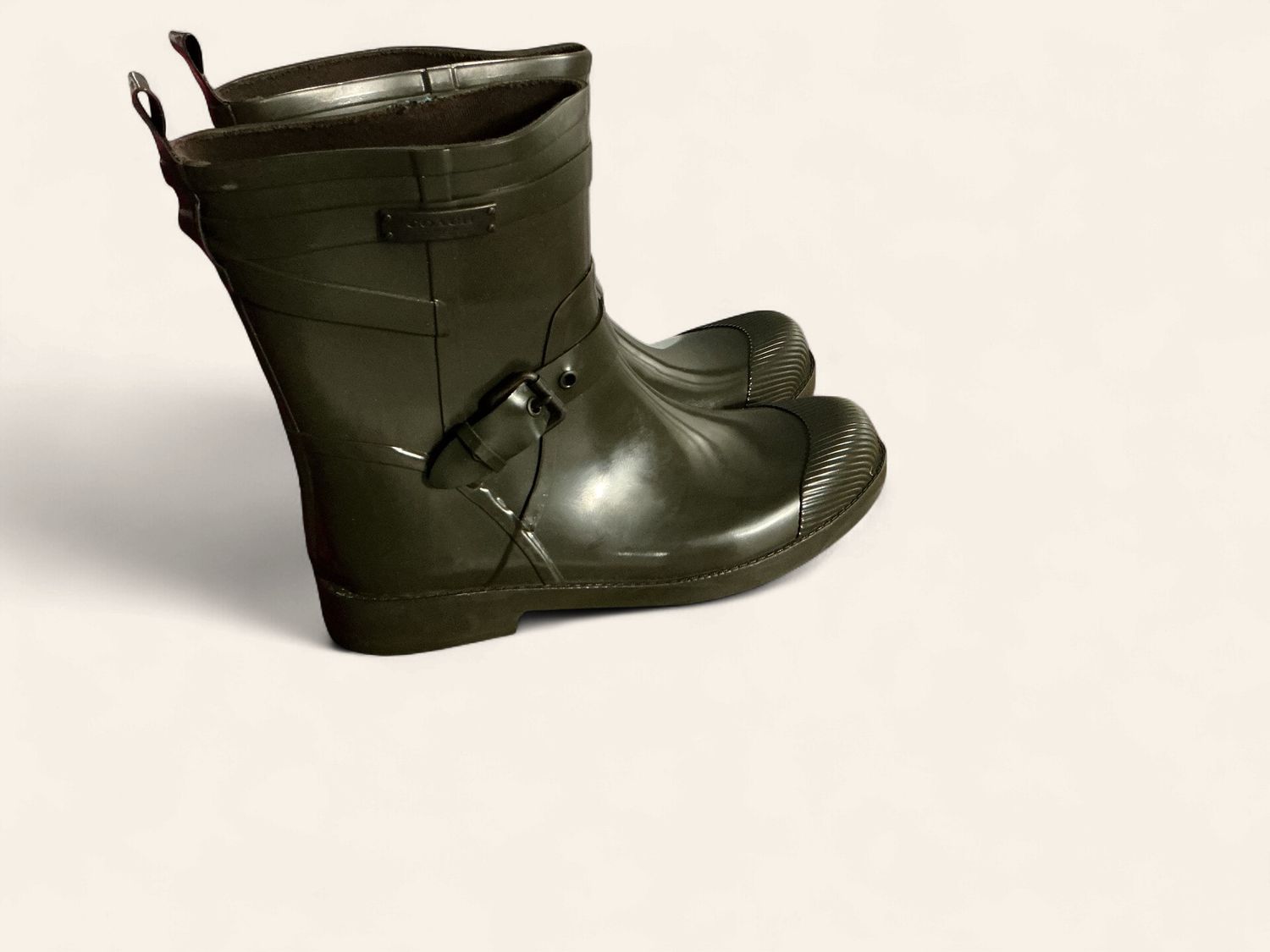 Army Green Rain Boots