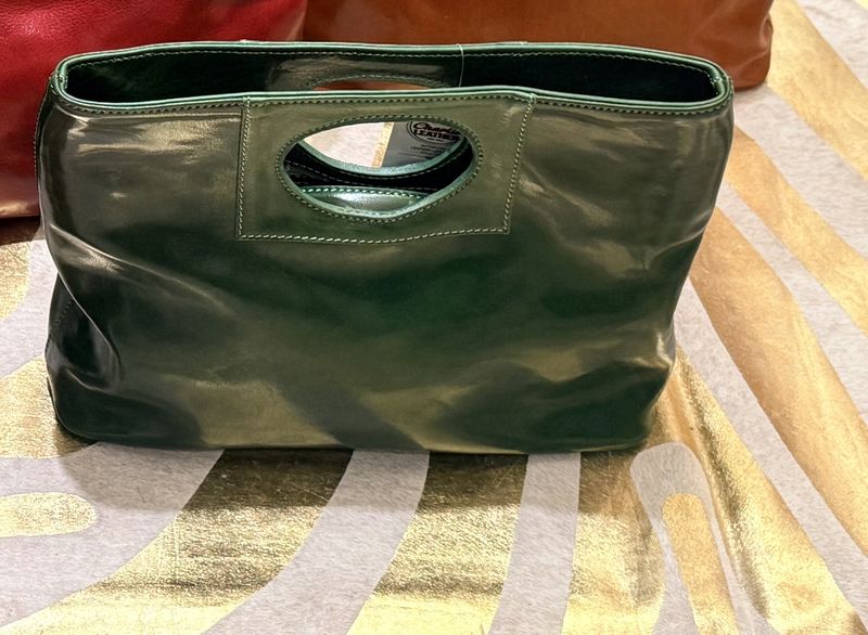 Leather handbags