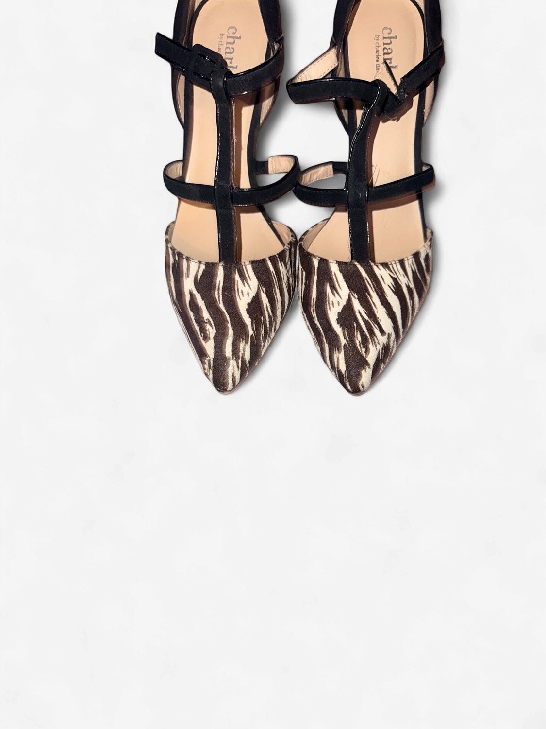 Zebra Print heels
