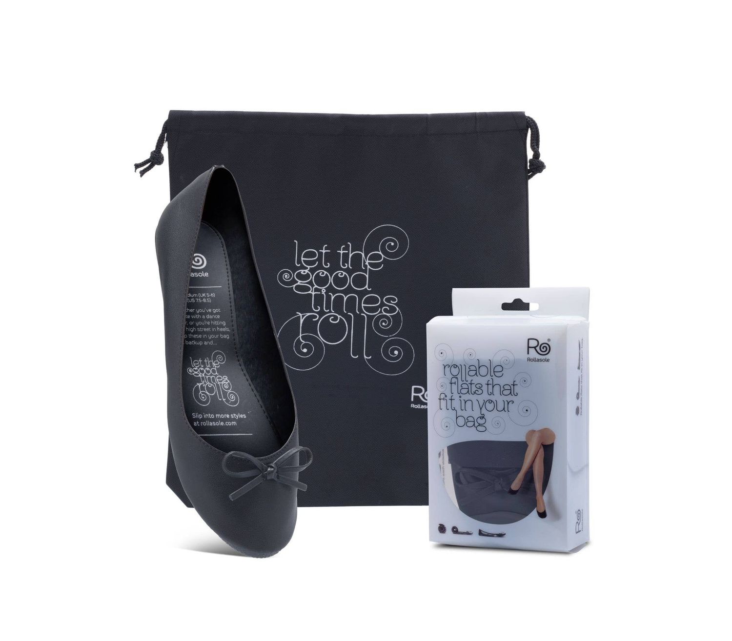 Back to Black Flats, Size: Small(5.5/6.5)